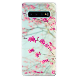 Odolné silikonové pouzdro iSaprio - Blossom 01 - Samsung Galaxy S10