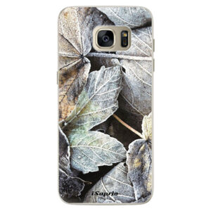 Silikónové puzdro iSaprio - Old Leaves 01 - Samsung Galaxy S7