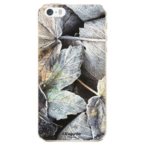 Odolné silikónové puzdro iSaprio - Old Leaves 01 - iPhone 5/5S/SE