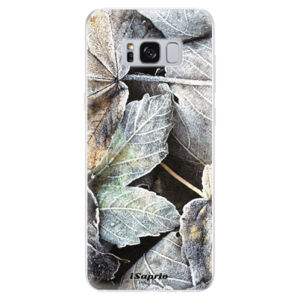 Odolné silikónové puzdro iSaprio - Old Leaves 01 - Samsung Galaxy S8