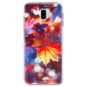 Plastové puzdro iSaprio - Autumn Leaves 02 - Samsung Galaxy J6+