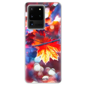 Odolné silikónové puzdro iSaprio - Autumn Leaves 02 - Samsung Galaxy S20 Ultra