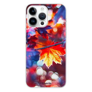 Odolné silikónové puzdro iSaprio - Autumn Leaves 02 - iPhone 15 Pro Max