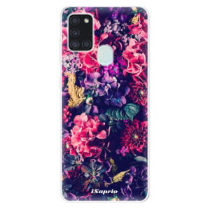 Odolné silikónové puzdro iSaprio - Flowers 10 - Samsung Galaxy A21s