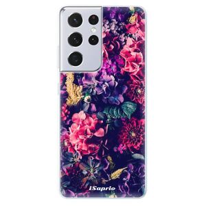 Odolné silikónové puzdro iSaprio - Flowers 10 - Samsung Galaxy S21 Ultra