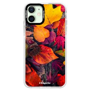 Silikónové puzdro Bumper iSaprio - Autumn Leaves 03 - iPhone 12 mini