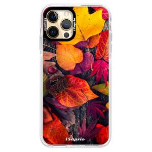 Silikónové puzdro Bumper iSaprio - Autumn Leaves 03 - iPhone 12 Pro Max