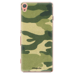 Plastové puzdro iSaprio - Green Camuflage 01 - Sony Xperia XA