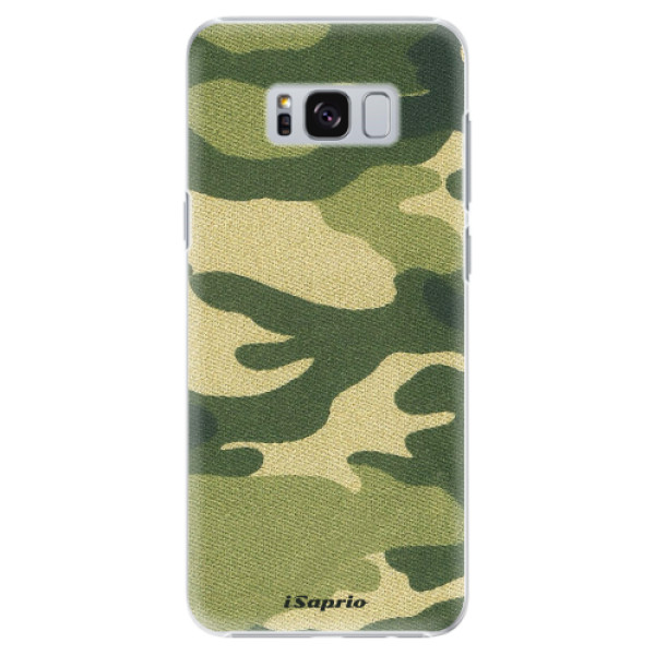 Plastové puzdro iSaprio - Green Camuflage 01 - Samsung Galaxy S8