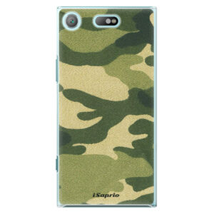 Plastové puzdro iSaprio - Green Camuflage 01 - Sony Xperia XZ1 Compact