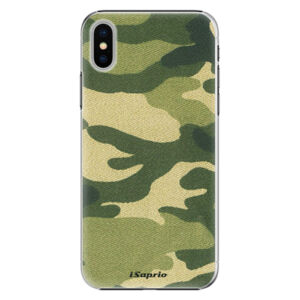 Plastové puzdro iSaprio - Green Camuflage 01 - iPhone X