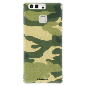 Silikónové puzdro iSaprio - Green Camuflage 01 - Huawei P9