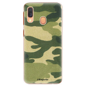 Plastové puzdro iSaprio - Green Camuflage 01 - Samsung Galaxy A40