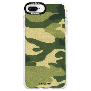 Silikónové púzdro Bumper iSaprio - Green Camuflage 01 - iPhone 8 Plus