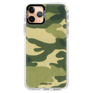 Silikónové puzdro Bumper iSaprio - Green Camuflage 01 - iPhone 11 Pro