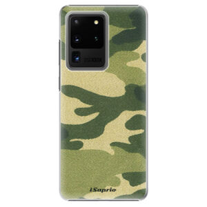 Plastové puzdro iSaprio - Green Camuflage 01 - Samsung Galaxy S20 Ultra