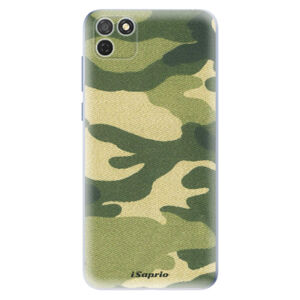 Odolné silikónové puzdro iSaprio - Green Camuflage 01 - Honor 9S