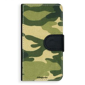 Univerzálne flipové puzdro iSaprio - Green Camuflage 01 - Flip M