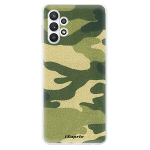 Odolné silikónové puzdro iSaprio - Green Camuflage 01 - Samsung Galaxy A32