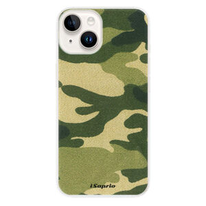 Odolné silikónové puzdro iSaprio - Green Camuflage 01 - iPhone 15 Plus