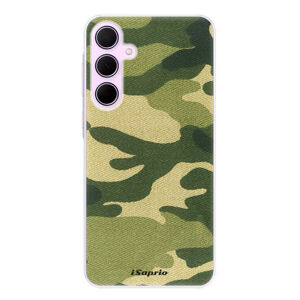 Odolné silikónové puzdro iSaprio - Green Camuflage 01 - Samsung Galaxy A35 5G