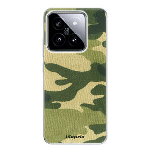 Odolné silikónové puzdro iSaprio - Green Camuflage 01 - Xiaomi 14