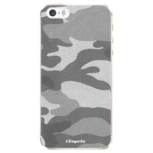Plastové puzdro iSaprio - Gray Camuflage 02 - iPhone 5/5S/SE
