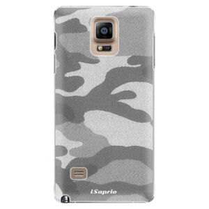Plastové puzdro iSaprio - Gray Camuflage 02 - Samsung Galaxy Note 4
