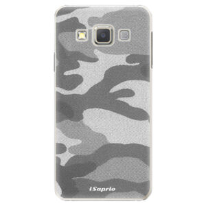 Plastové puzdro iSaprio - Gray Camuflage 02 - Samsung Galaxy A7