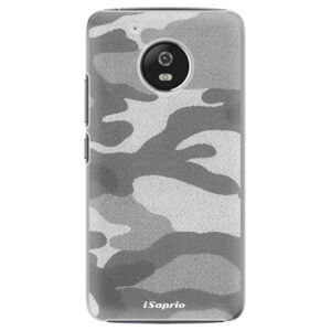 Plastové puzdro iSaprio - Gray Camuflage 02 - Lenovo Moto G5