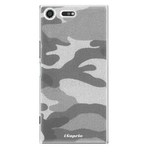 Plastové puzdro iSaprio - Gray Camuflage 02 - Sony Xperia XZ Premium