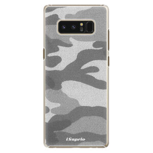 Plastové puzdro iSaprio - Gray Camuflage 02 - Samsung Galaxy Note 8
