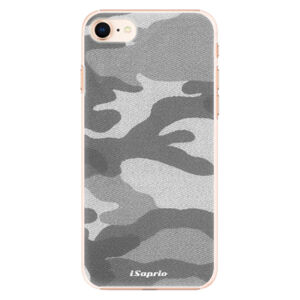 Plastové puzdro iSaprio - Gray Camuflage 02 - iPhone 8