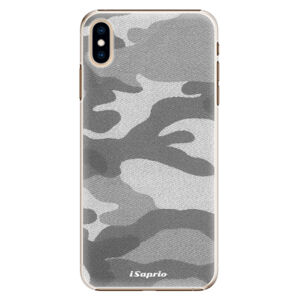 Plastové puzdro iSaprio - Gray Camuflage 02 - iPhone XS Max