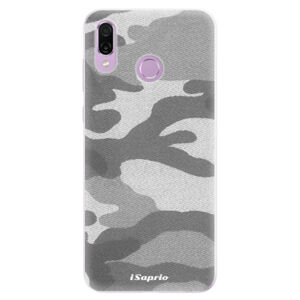 Silikónové puzdro iSaprio - Gray Camuflage 02 - Huawei Honor Play