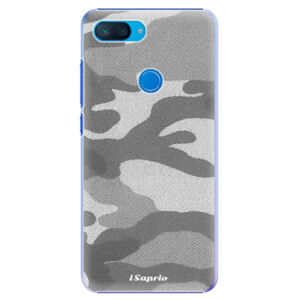 Plastové puzdro iSaprio - Gray Camuflage 02 - Xiaomi Mi 8 Lite