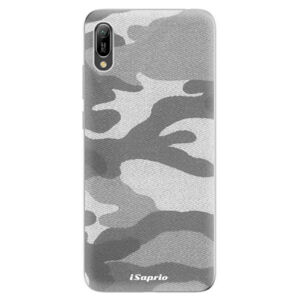 Odolné silikonové pouzdro iSaprio - Gray Camuflage 02 - Huawei Y6 2019