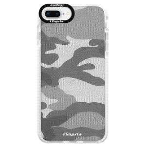 Silikónové púzdro Bumper iSaprio - Gray Camuflage 02 - iPhone 8 Plus