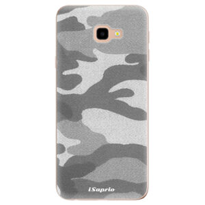Odolné silikónové puzdro iSaprio - Gray Camuflage 02 - Samsung Galaxy J4+