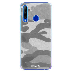 Plastové puzdro iSaprio - Gray Camuflage 02 - Huawei Honor 20 Lite