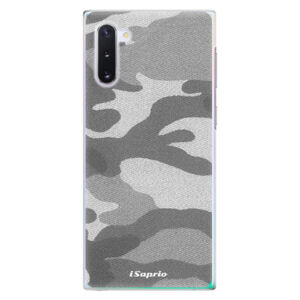 Plastové puzdro iSaprio - Gray Camuflage 02 - Samsung Galaxy Note 10