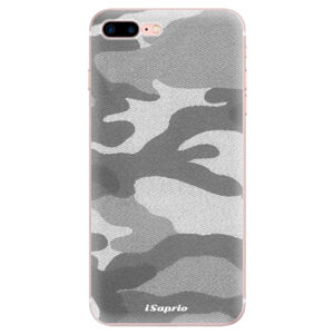 Odolné silikónové puzdro iSaprio - Gray Camuflage 02 - iPhone 7 Plus