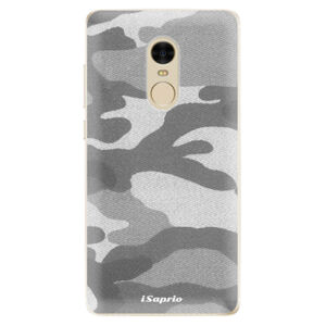 Odolné silikónové puzdro iSaprio - Gray Camuflage 02 - Xiaomi Redmi Note 4