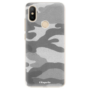 Plastové puzdro iSaprio - Gray Camuflage 02 - Xiaomi Mi A2