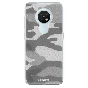 Plastové puzdro iSaprio - Gray Camuflage 02 - Nokia 7.2