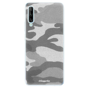 Odolné silikónové puzdro iSaprio - Gray Camuflage 02 - Huawei P Smart Pro