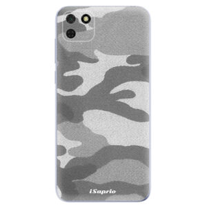 Odolné silikónové puzdro iSaprio - Gray Camuflage 02 - Huawei Y5p