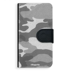Univerzálne flipové puzdro iSaprio - Gray Camuflage 02 - Flip M