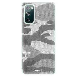 Odolné silikónové puzdro iSaprio - Gray Camuflage 02 - Samsung Galaxy S20 FE