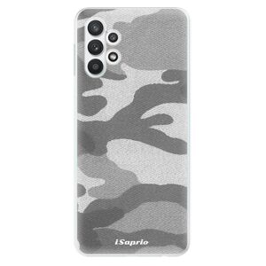 Odolné silikónové puzdro iSaprio - Gray Camuflage 02 - Samsung Galaxy A32